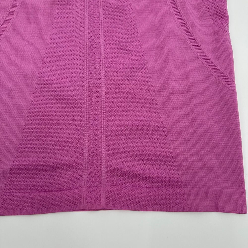 Lululemon Run Swiftly Tech Racerback Tank Top Pink Purple Athletic Yoga Size 6 - Picture 10 of 13